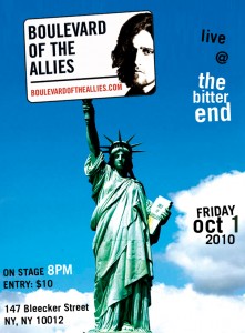 Friday Oct 1, 8pm