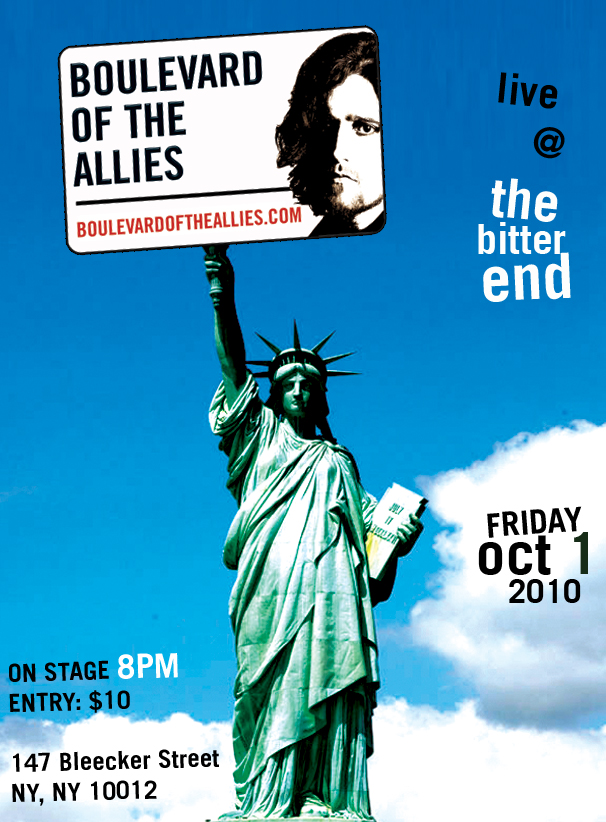 Friday Oct 1, 8pm
