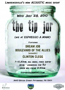 Wednesday July 28 2010, 7pm