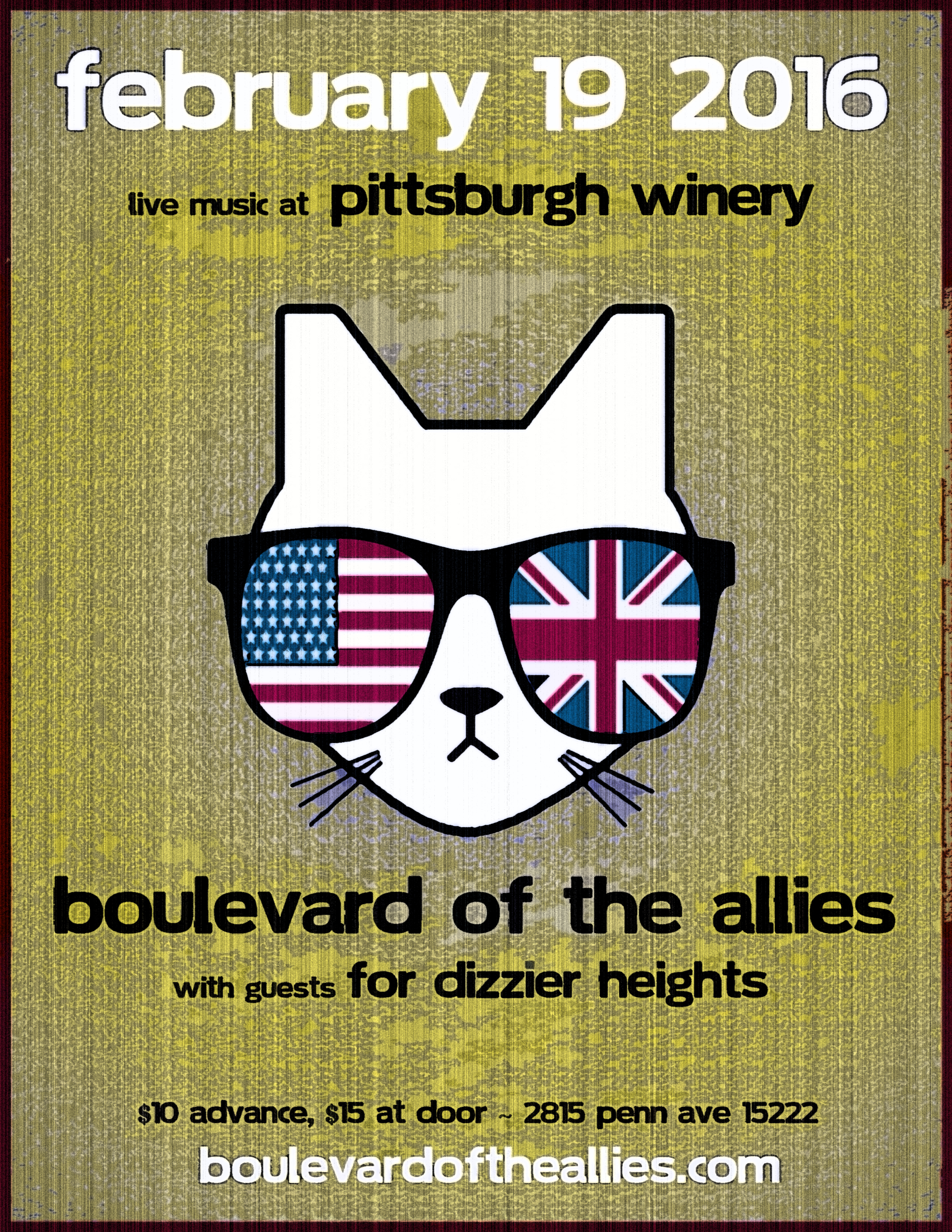 Pittsburgh Winery Poster